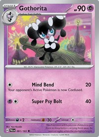 Gothorita (91) - SV02: Paldea Evolved (PAL)