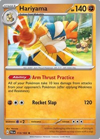 Hariyama (113) - SV02: Paldea Evolved (PAL)