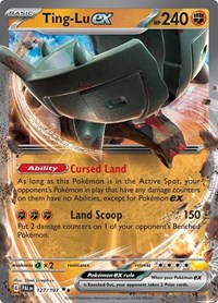 Ting-Lu ex (127) - SV02: Paldea Evolved (PAL)