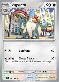 Vigoroth (161) - SV02: Paldea Evolved (PAL)