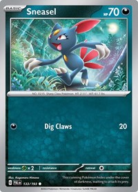 Sneasel (133) - SV02: Paldea Evolved (PAL)