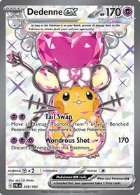 Dedenne ex (239) - SV02: Paldea Evolved (PAL)