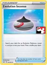 Evolution Incense (163) - Prize Pack Series Cards