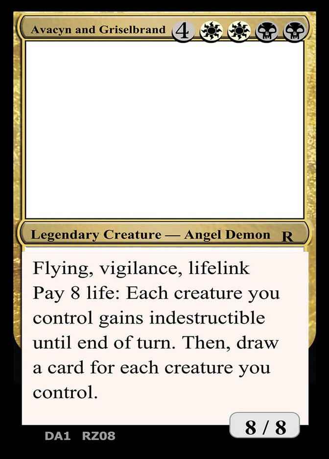 Avacyn and Griselbrand (RZ08a) - Unknown Event (UNK)