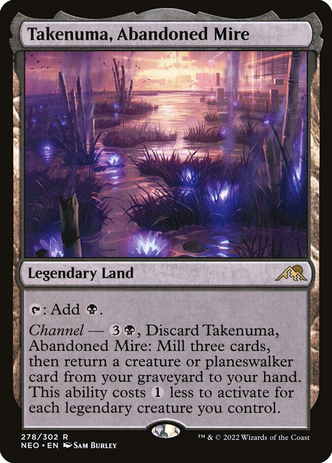 Takenuma, Abandoned Mire (278) - Kamigawa: Neon Dynasty (NEO)