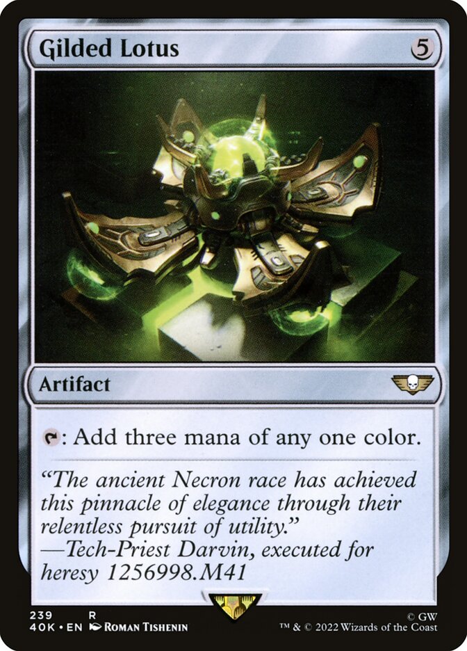 Gilded Lotus (239) - Warhammer 40,000 Commander (40K)