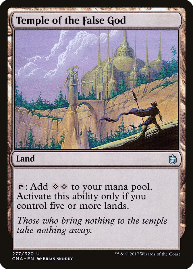 Temple of the False God (277) - Commander Anthology (CMA)