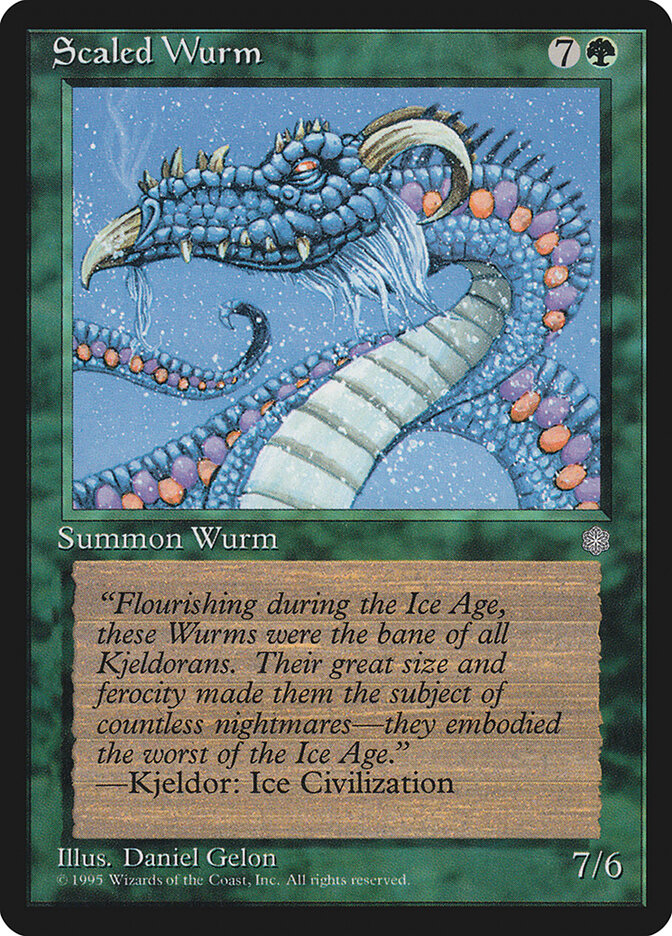 Scaled Wurm (262) - Ice Age (ICE)