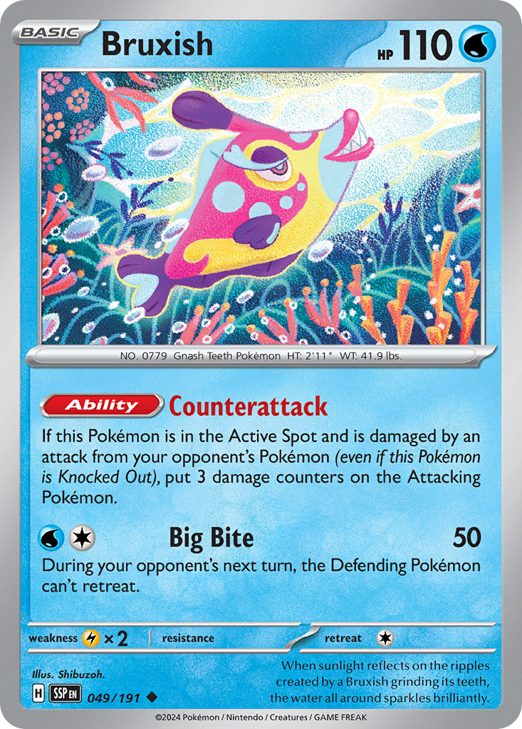 Bruxish (49/191) - Surging Sparks (SSP)