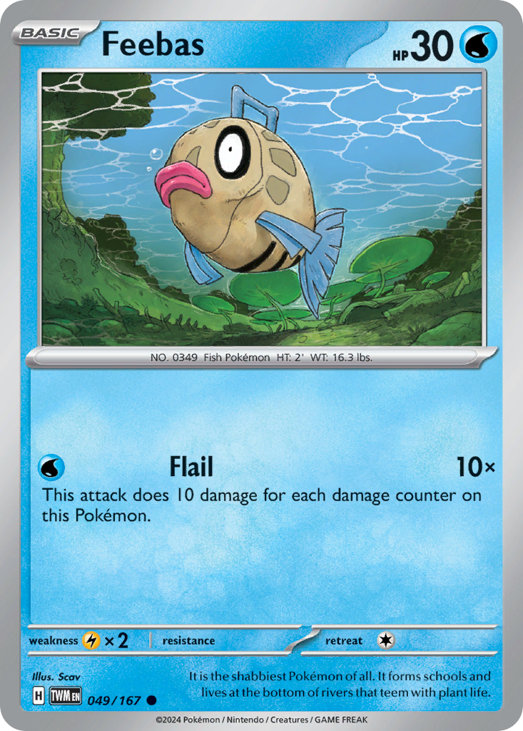 Feebas (49/167) - Twilight Masquerade (TWM)