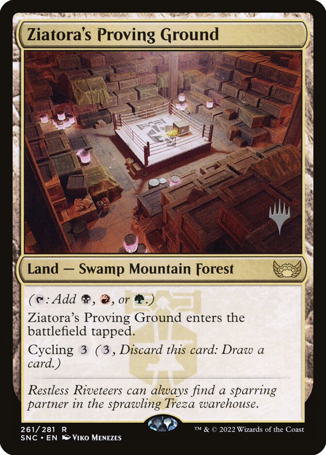 Ziatora's Proving Ground (261p) - Streets of New Capenna Promos (PSNC)