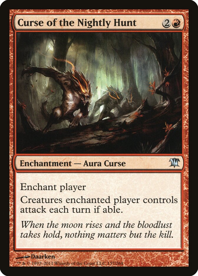 Curse of the Nightly Hunt (137) - Innistrad (ISD)