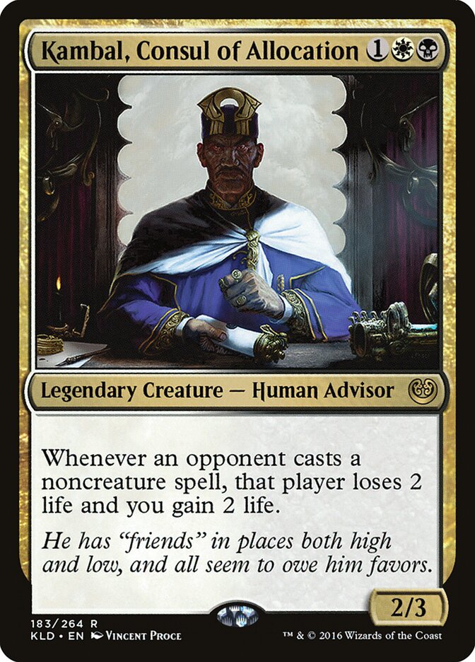Kambal, Consul of Allocation (183) - Kaladesh (KLD)