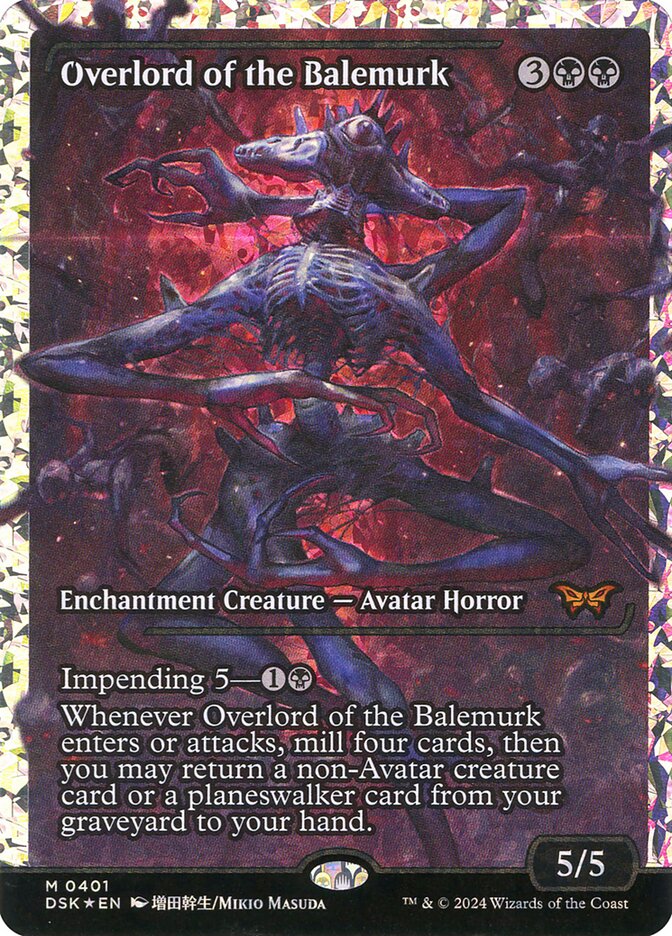 Overlord of the Balemurk (401) - Duskmourn: House of Horror (DSK)