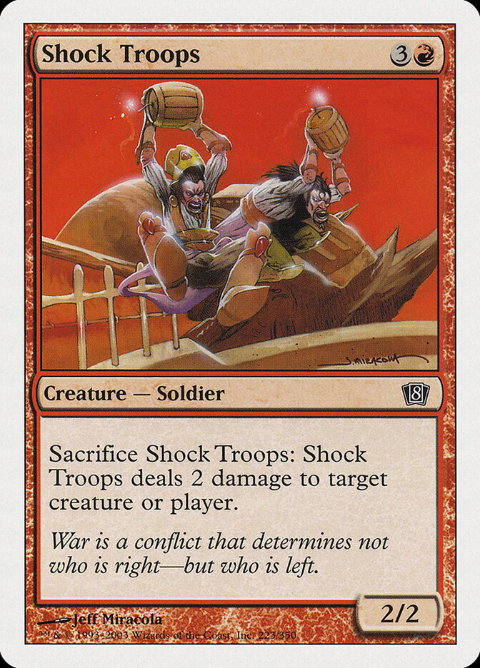 Shock Troops (223) - Eighth Edition (8ED)