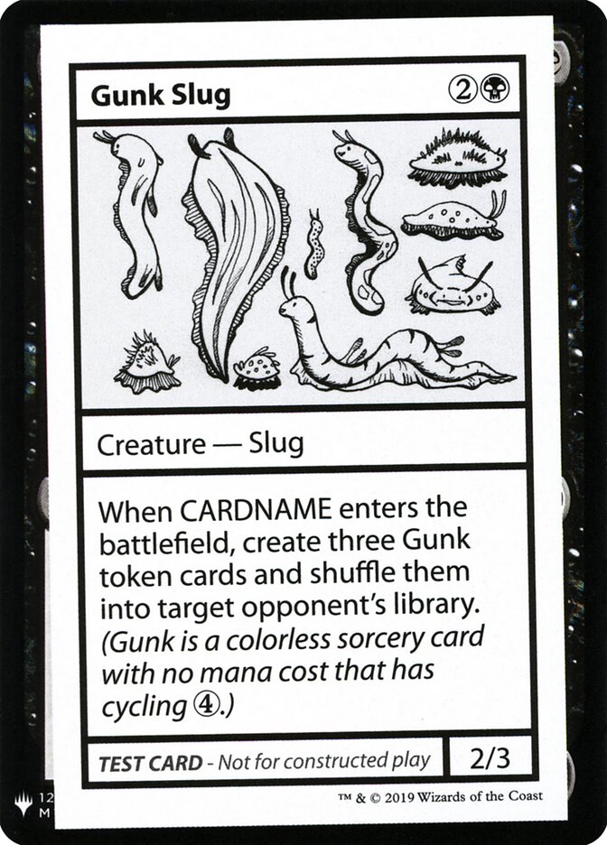 Gunk Slug (43) - Mystery Booster Playtest Cards 2019 (CMB1)