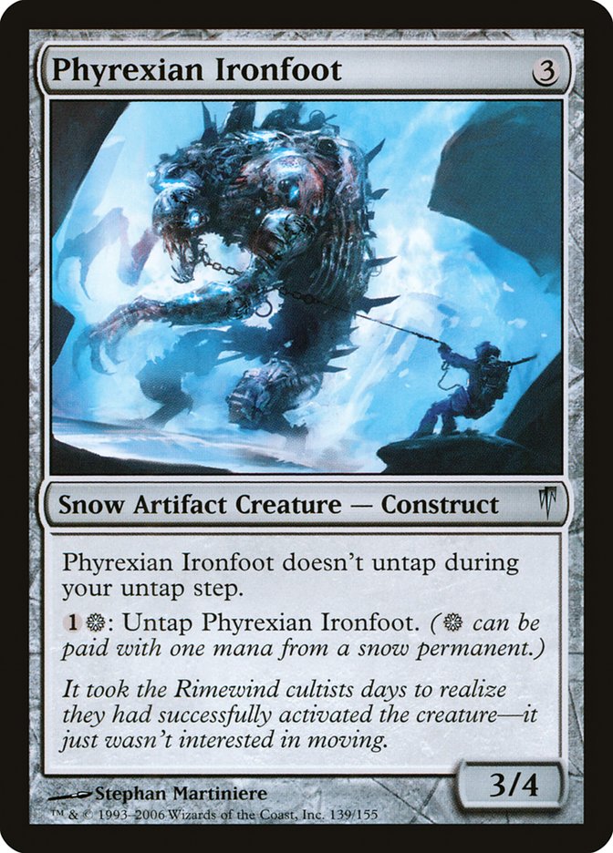Phyrexian Ironfoot (139) - Coldsnap (CSP)