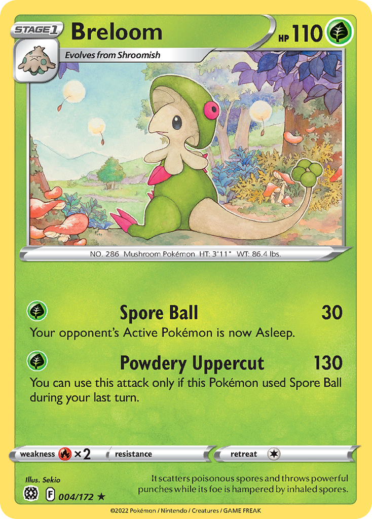 Breloom (4/172) - Brilliant Stars (BRS)