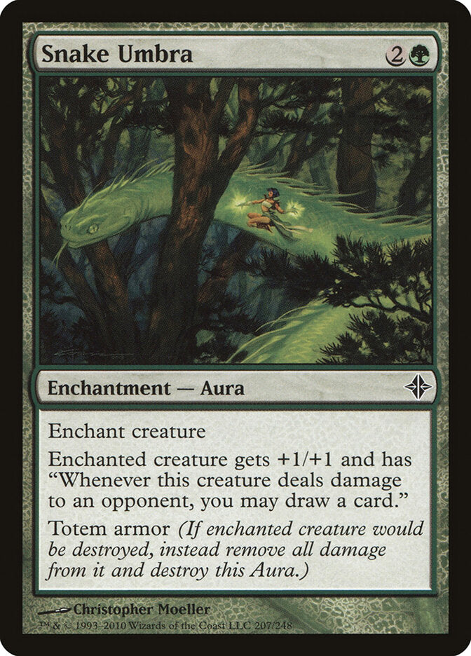Snake Umbra (207) - Rise of the Eldrazi (ROE)
