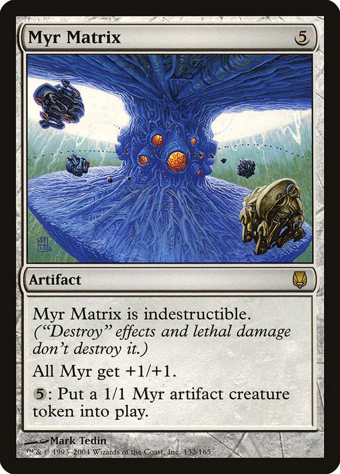Myr Matrix (132) - Darksteel (DST)