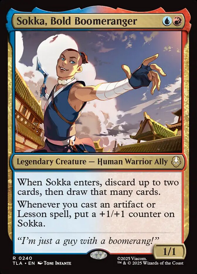 Sokka, Bold Boomeranger (240) - Avatar: The Last Airbender (TLA)