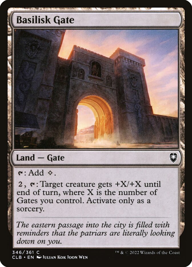 Basilisk Gate (346) - Commander Legends: Battle for Baldur's Gate (CLB)