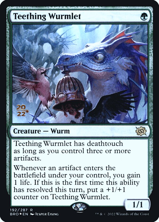 Teething Wurmlet (192s) - The Brothers' War Promos (PBRO)