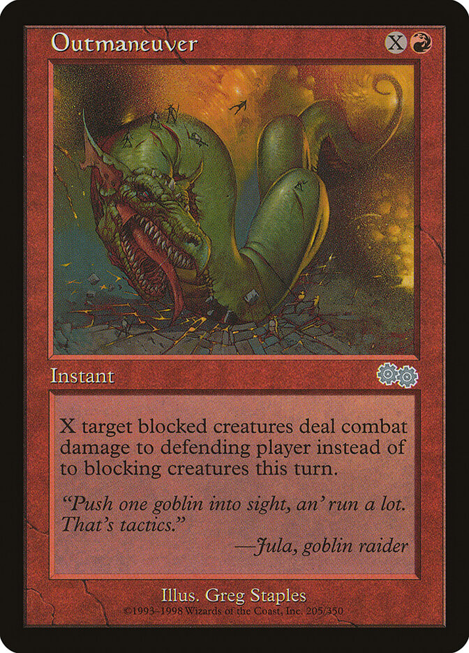 Outmaneuver (205) - Urza's Saga (USG)