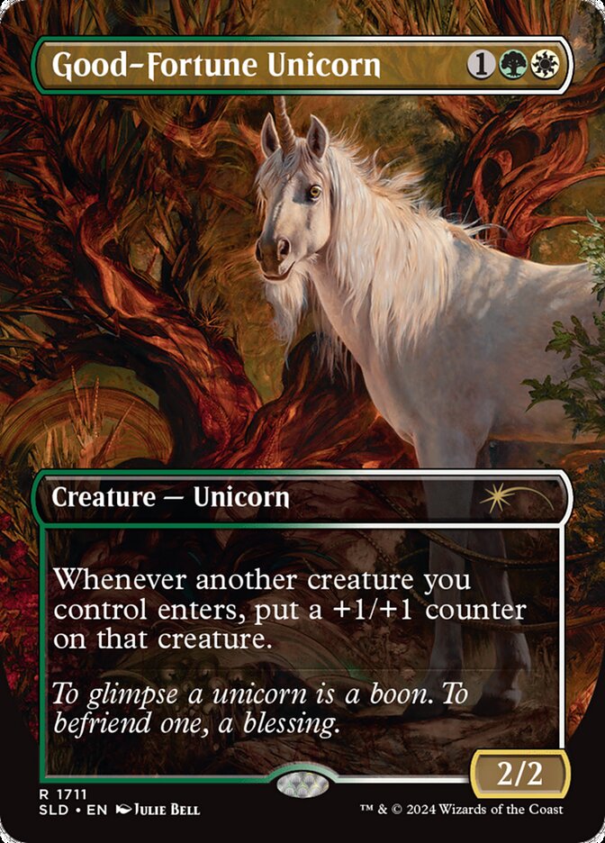 Good-Fortune Unicorn (1711) - Secret Lair Drop (SLD)