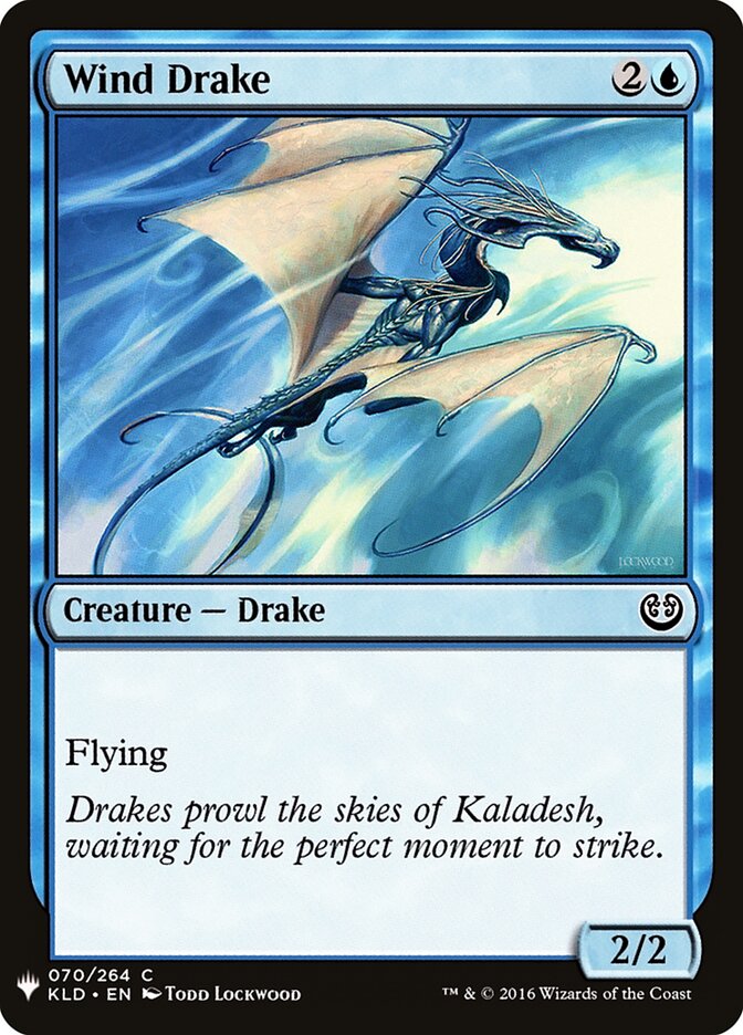 Wind Drake (KLD-70) - The List (PLST)