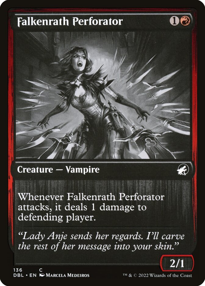 Falkenrath Perforator - Innistrad: Double Feature (DBL)