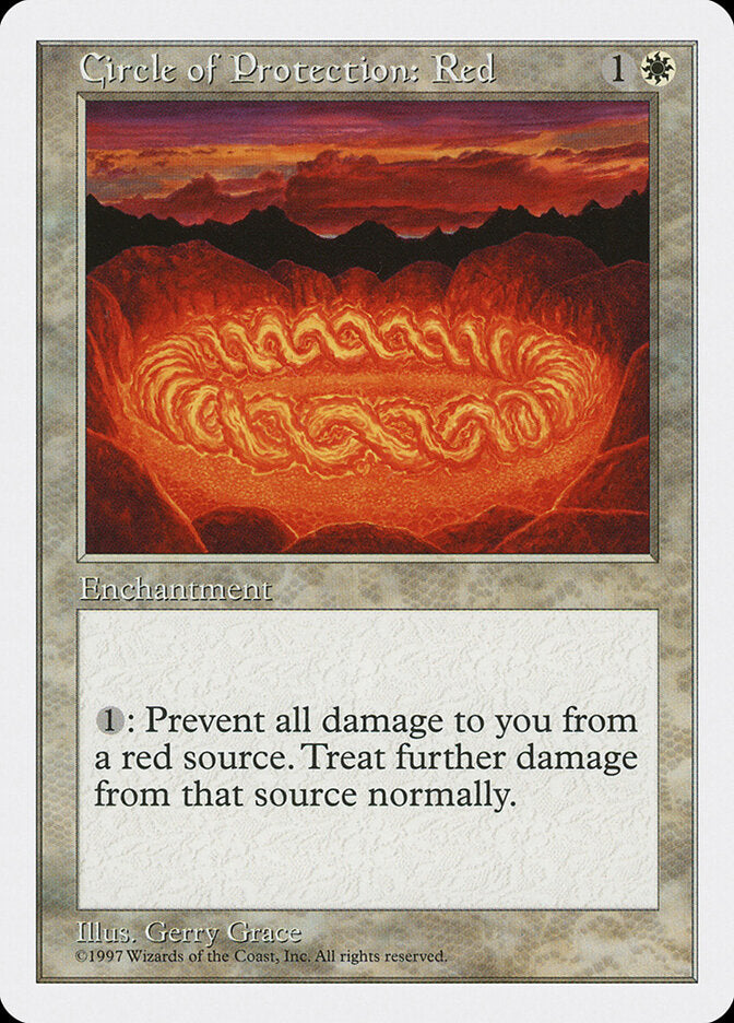Circle of Protection: Red (20) - Fifth Edition (5ED)