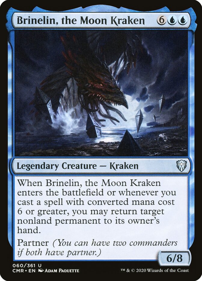 Brinelin, the Moon Kraken (60) - Commander Legends (CMR)