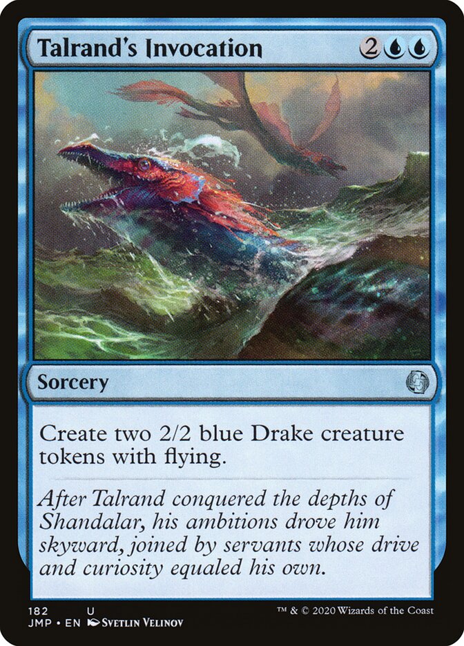 Talrand's Invocation (182) - Jumpstart (JMP)