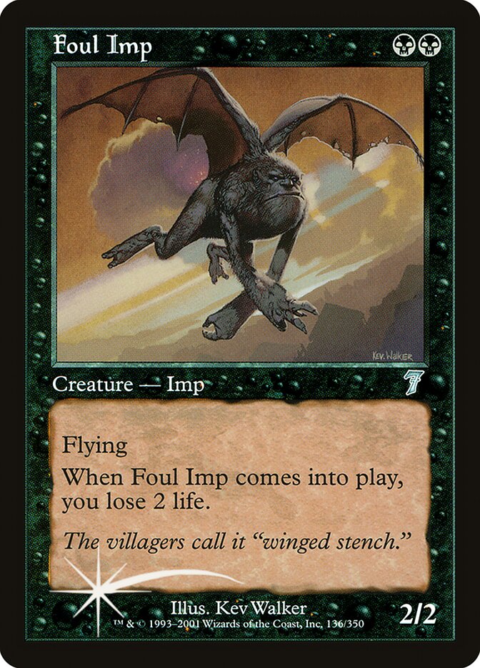 Foul Imp (136) - Seventh Edition (7ED)