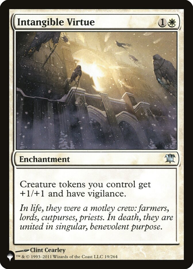 Intangible Virtue (ISD-19) - The List (PLST)