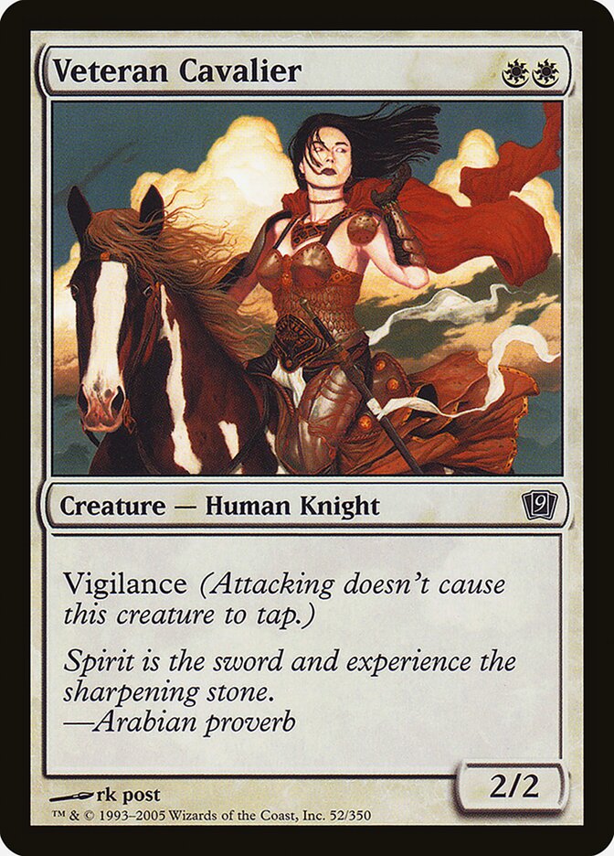 Veteran Cavalier (52) - Ninth Edition (9ED)