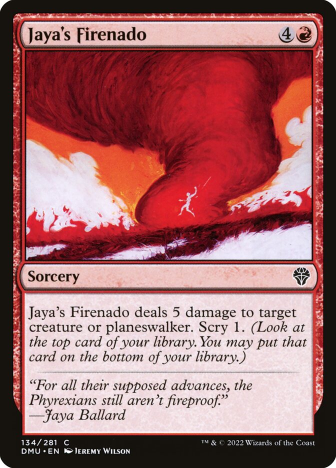 Jaya's Firenado (134) - Dominaria United (DMU)