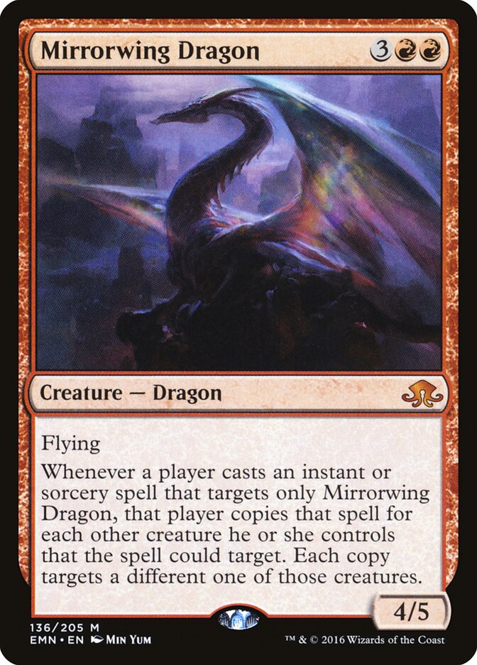 Mirrorwing Dragon (136) - Eldritch Moon (EMN)
