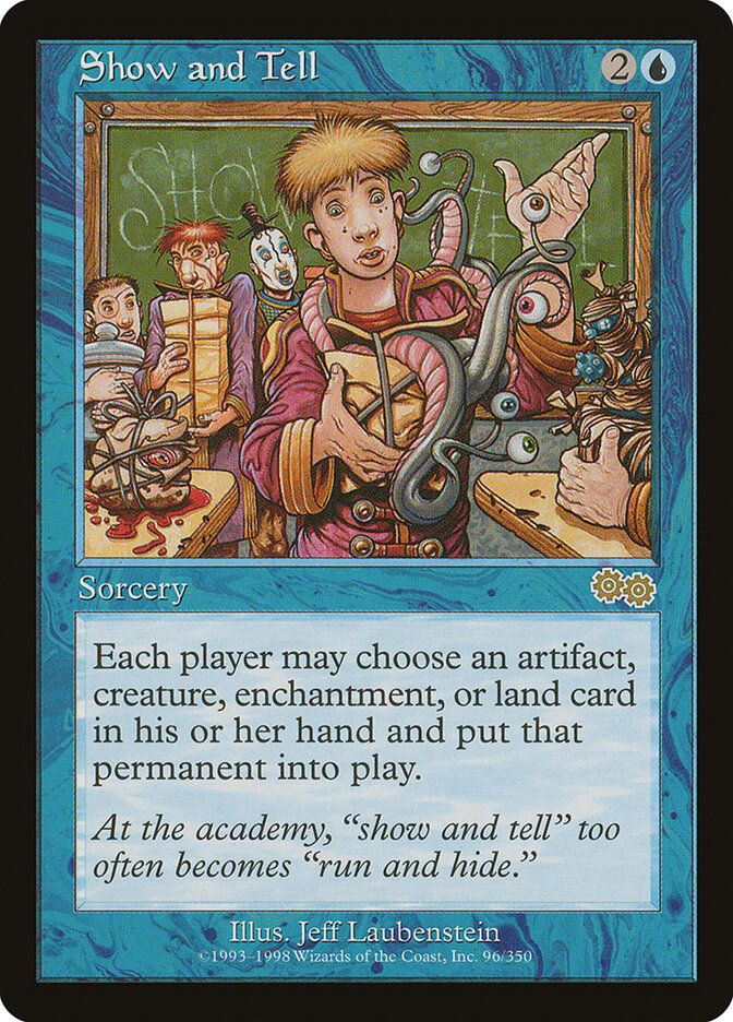 Show and Tell (96) - Urza's Saga (USG)