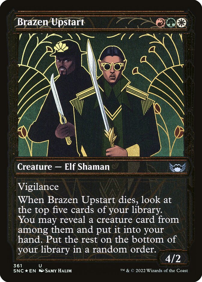 Brazen Upstart (361) - Streets of New Capenna (SNC)