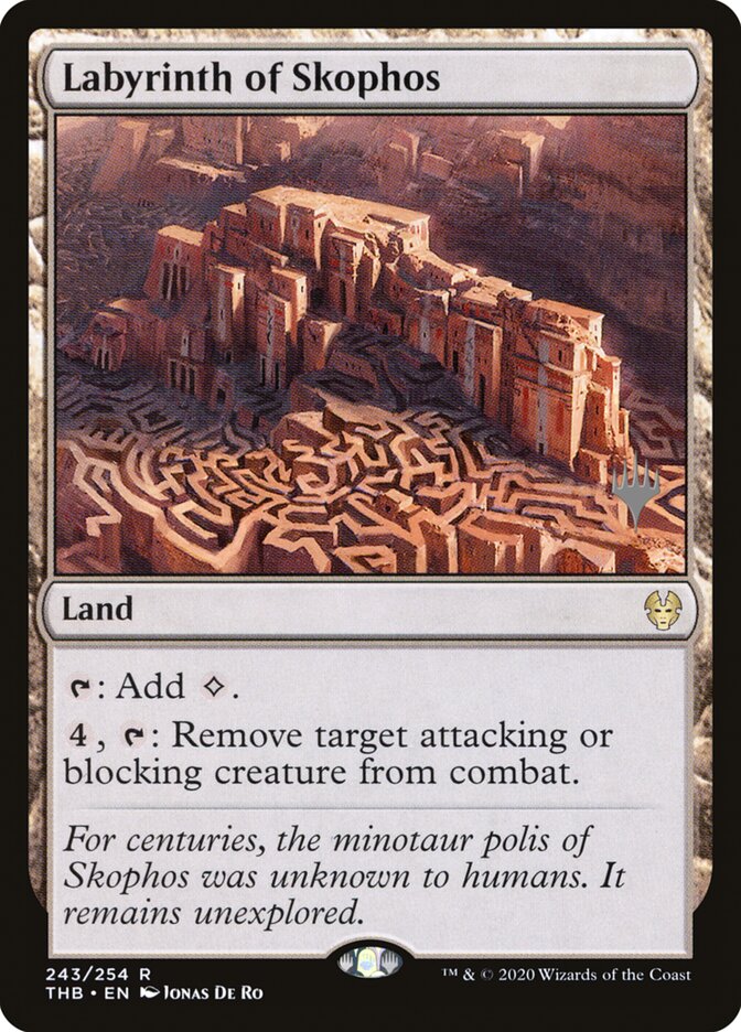 Labyrinth of Skophos (243p) - Theros Beyond Death Promos (PTHB)