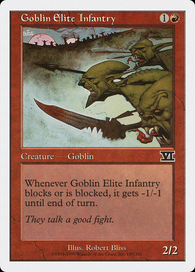 Goblin Elite Infantry (183) - Classic Sixth Edition (6ED)