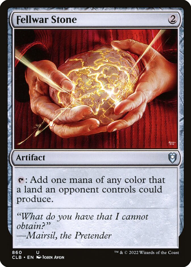 Fellwar Stone (860) - Commander Legends: Battle for Baldur's Gate (CLB)