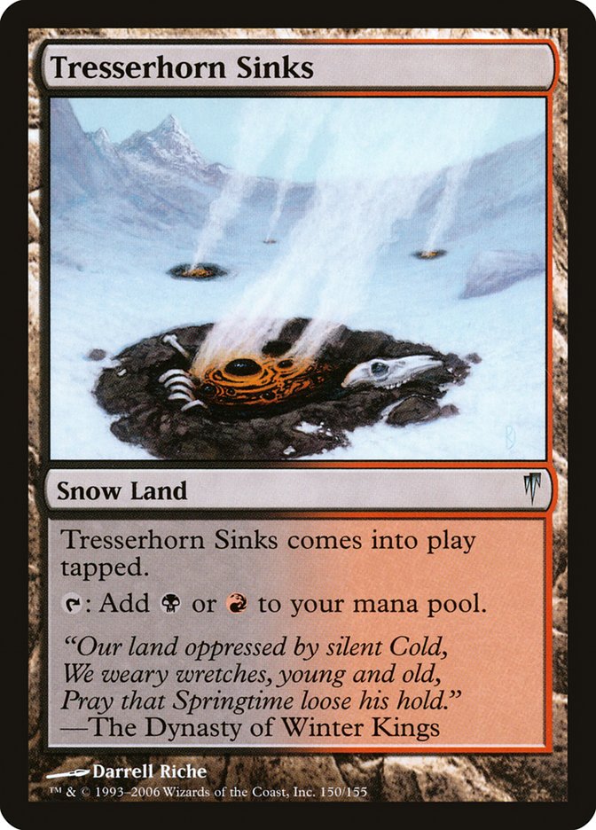 Tresserhorn Sinks (150) - Coldsnap (CSP)