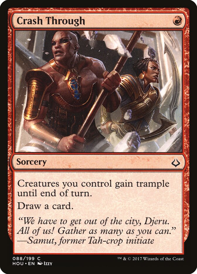 Crash Through (88) - Hour of Devastation (HOU)