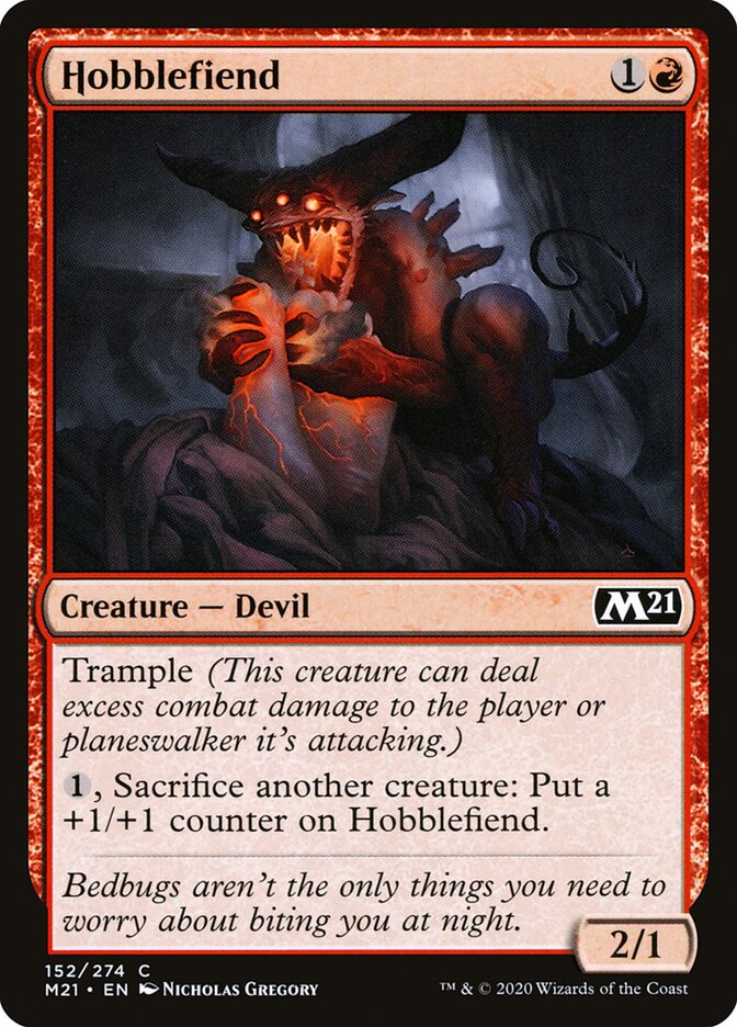 Hobblefiend (152) - Core Set 2021 (M21)