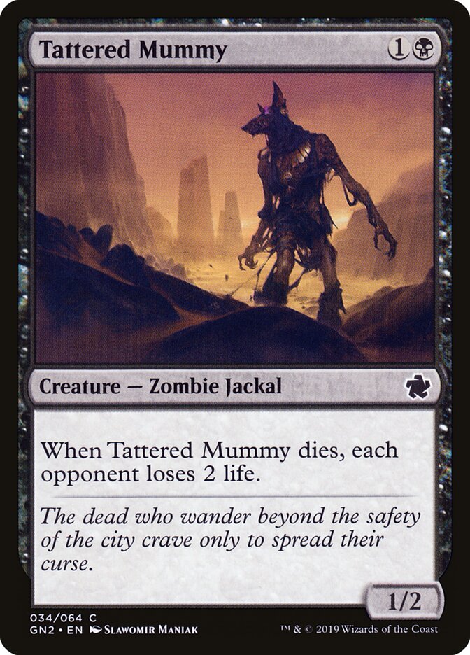 Tattered Mummy (34) - Game Night 2019 (GN2)