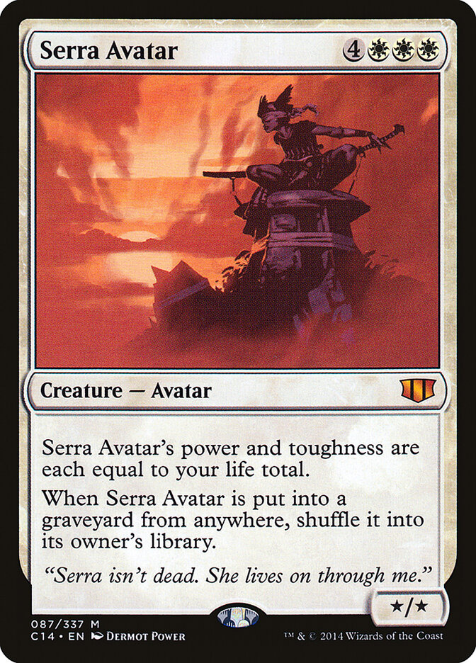 Serra Avatar (87) - Commander 2014 (C14)