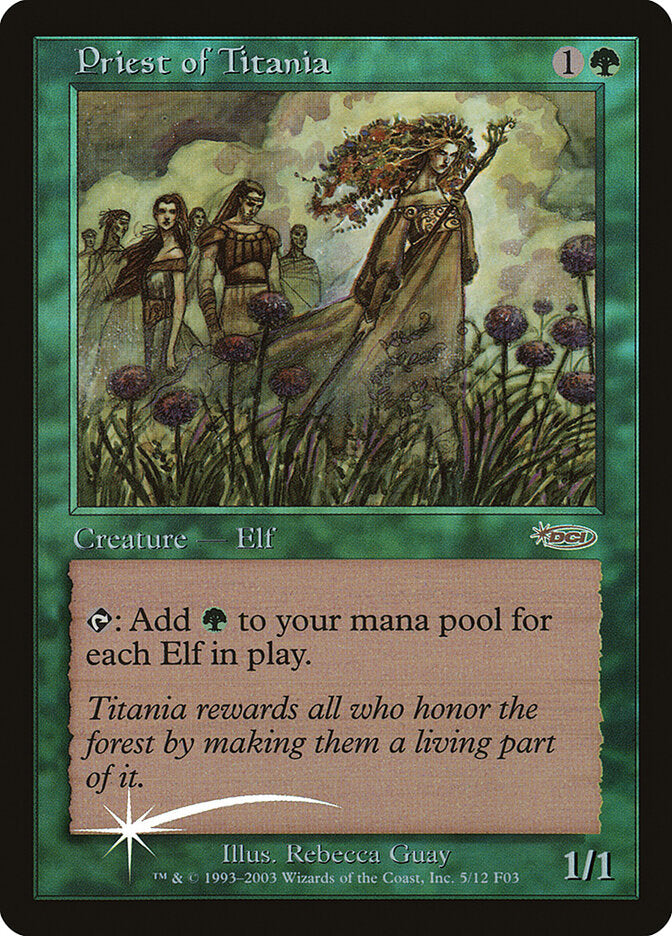 Priest of Titania (5) - Friday Night Magic 2003 (F03)